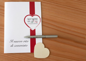 Astuccio con cuore da esposizione Astuccio con cuore da esposizione
