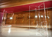 Piedistalli in plexiglass Piedistalli in plexiglass