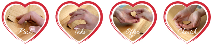 SCRIGNO DEL CUORE: Push Take Give Cherish SCRIGNO DEL CUORE: Push Take Give Cherish
